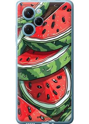 Чехол на xiaomi redmi note 12 pro speed арбуз сяоми редми ноут 12 про сpeed