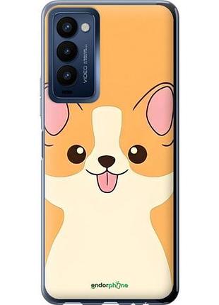 Чехол на tecno camon 18 ch6n милый пес текно камон 18 сх6n