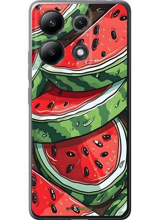 Чехол на xiaomi redmi note 13 4g арбуз
