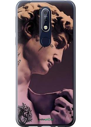 Чехол на nokia 7.1 давид тату нокиа 7.1