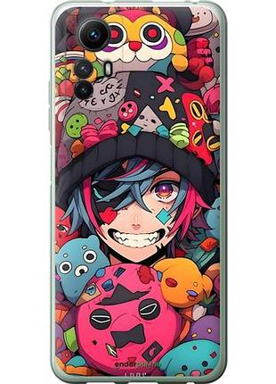 Чехол на xiaomi redmi note 12s аниме парень сяоми редми ноут 12с