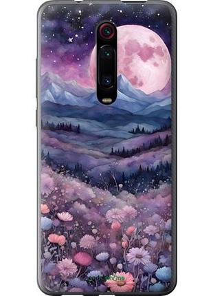 Чехол на xiaomi mi 9t pro ночь луна арт сяоми ми 9т про