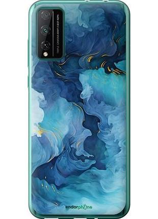 Чехол на huawei honor play 4t pro акварель хуавей хонор плей 4т про