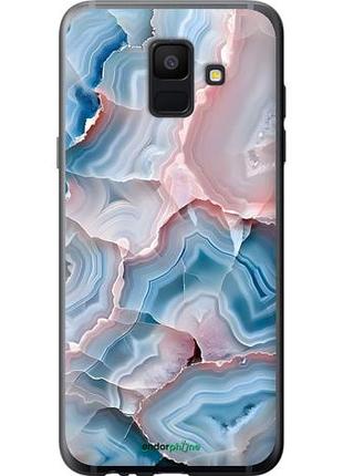 Чехол на samsung galaxy a6 2018 мрамор самсунг а6 2018