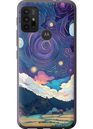 Чохол на motorola moto g10 креатиновий арт