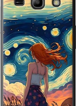 Чохол на samsung galaxy core plus g3500 дівчина арт