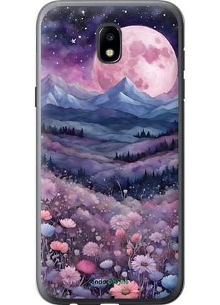 Чехол на samsung galaxy j5 j530 (2017) ночь луна арт самсунг й5 й530 (2017)