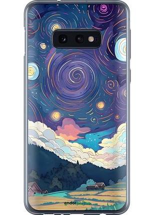 Чехол на samsung galaxy s10e креатинвый арт самсунг с10e