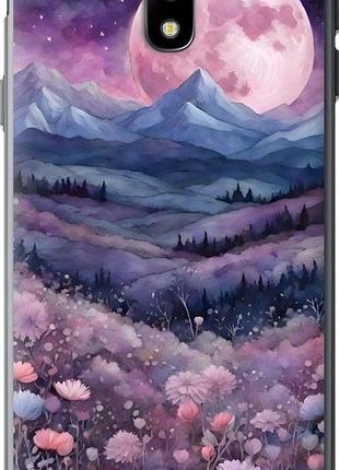 Чехол на samsung galaxy j3 (2017) ночь луна арт самсунг й3 (2017)