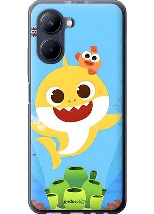Чехол на realme c33 бейби шарк риалми с33