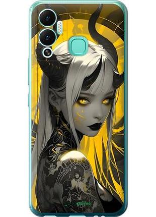 Чехол на infinix hot 12 play аниме демон 2 инфикс хот 12 плей2