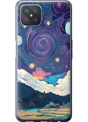 Чехол на oppo a92s креатинвый арт оппо а92с