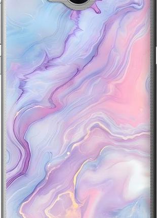 Чехол на huawei y5 2017 нежный мрамор хуавей у5 2017