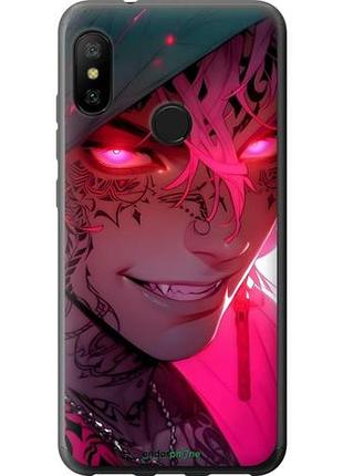 Чехол на xiaomi redmi 6 pro аниме демон 3 сяоми редми 6 про3