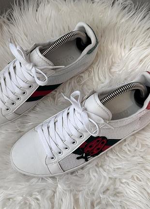 Gucci оригінал снікерси кеди легкі, 37 розмір (24см