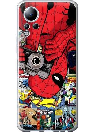 Чехол на infinix note 11 человек паук, spiderman 2 инфикс ноут 11 2