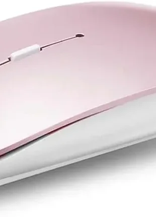Беспроводная светодиодная мышь uiosmuph q5 bluetooth rose gold