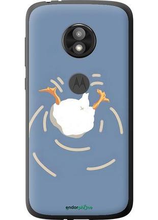 Чохол на motorola moto e5 play гусак пірнає