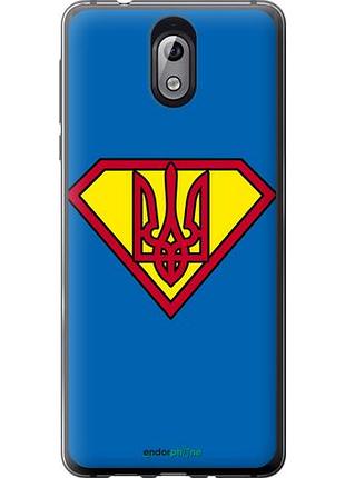 Чехол на nokia 3.1 супер тризуб "1164u-1530-10746"
