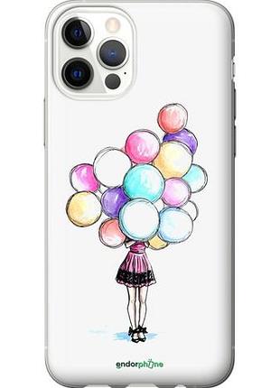 Чехол на iphone 12 шарики "4387u-2053-10746"