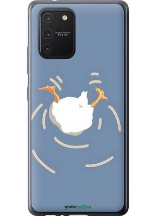Чехол на samsung galaxy s10 lite 2020 смешная утка, гусь самсунг с10 лайт 2020