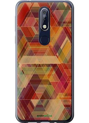 Чехол на nokia 7.1 геометрический узор "904u-1593-10746"
