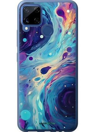Чохол на realme c15 арт акварель
