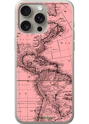 Чохол на iphone 15 pro max мапа "4794u-3098-10746"