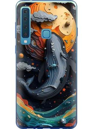 Чехол на samsung galaxy a9 (2018) кит в космосе самсунг а9 (2018)
