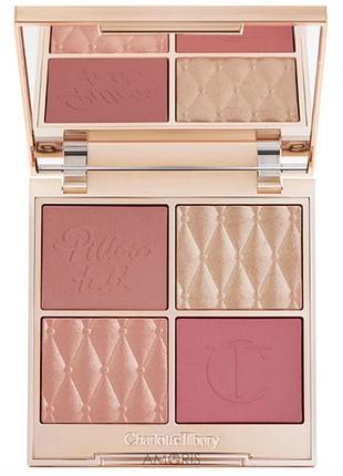 Тіні хайлайтер  румʼяна charlotte tilbury pillow
