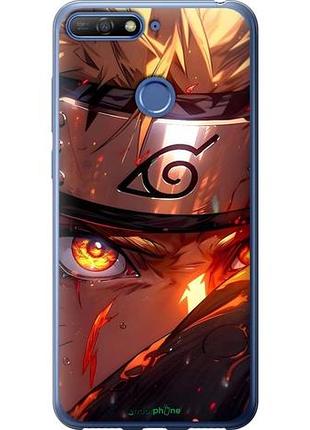 Чехол на huawei y6 prime 2018 наруто naruto хуавей у6 прайм 2018