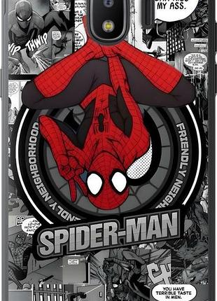 Чехол на samsung galaxy j2 2018 человек паук, spiderman самсунг й2 2018
