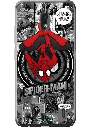 Чехол на nokia 2.2 человек паук, spiderman нокиа 2.2