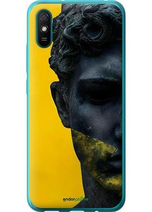 Чехол на xiaomi redmi 9a статуя арт сяоми редми 9а