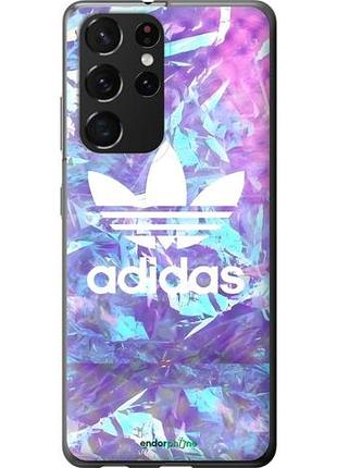 Чехол на samsung galaxy s21 ultra (5g) адидас самсунг с21 ультра (5г)