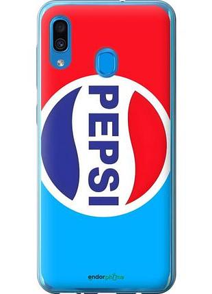 Чехол на samsung galaxy a20 2019 a205f пепси