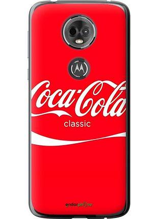 Чехол на motorola moto e5 plus кока кола моторола мото е5 плюс