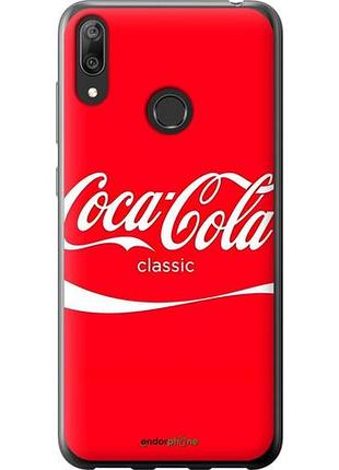Чехол на huawei y7 2019 кока кола хуавей у7 2019