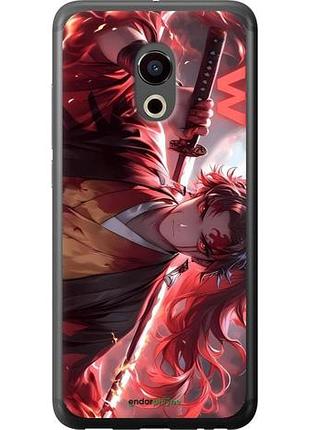 Чехол на meizu pro 6 аниме самурай мейзу про 6