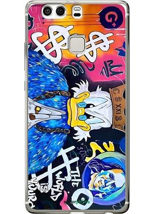 Чехол на huawei p9 plus скрудж макдак 2 хуавей п9 плюс2