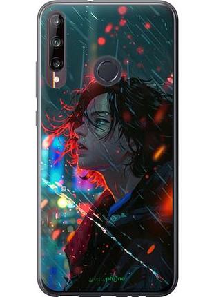 Чехол на huawei p40 lite e ночные огни "6096u-1875-10746"