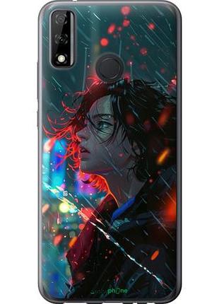 Чехол на huawei y8s ночные огни "6096u-2027-10746"