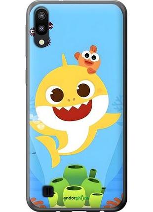 Чехол на samsung galaxy m10 бейби шарк