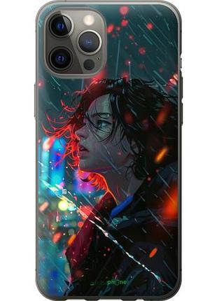 Чехол на iphone 12 pro max ночные огни "6096u-2054-10746"