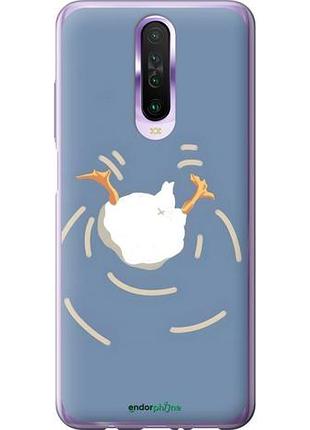 Чехол на xiaomi redmi k30 смешная утка, гусь сяоми редми к30