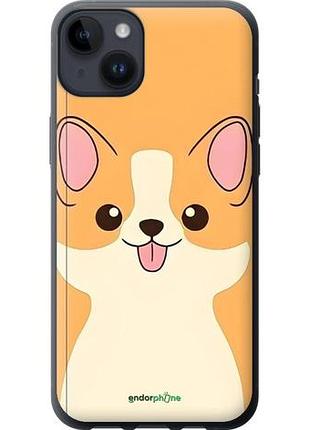 Чехол на iphone 14 plus милый пес айфон 14 плюс