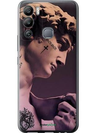Чехол на infinix hot 12i давид тату инфикс хот 12и