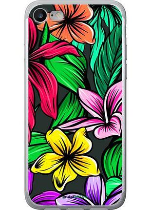 Чехол на iphone se 2022 тропические цветы 1 "4753u-3737-10746"