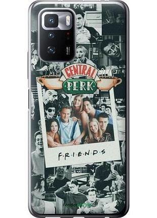 Чехол на xiaomi redmi note 10 pro 5g друзья friends сяоми редми ноут 10 про 5г