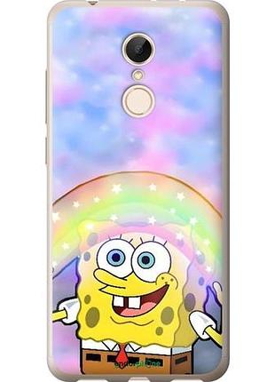 Чехол на xiaomi redmi 5 спанч боб, sponge bob сяоми редми 5